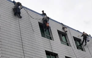 银川蜘蛛人外墙清洗
